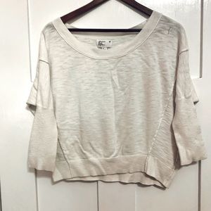 American eagle crop sweater